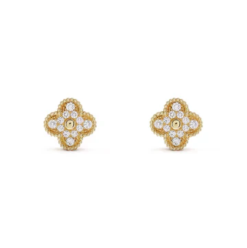 Clover Diamonds Earrings - Image 3